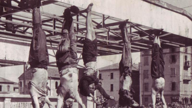 Eksekusi mati Benito Mussolini dan para pengikutnya 