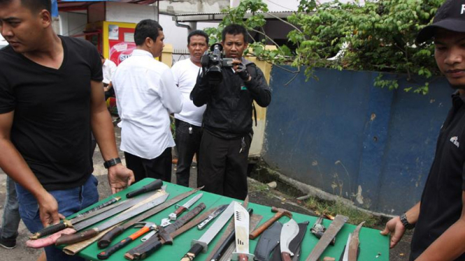 Polisi gerebek Kampung Ambon