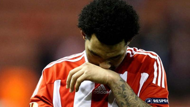 Winger Stoke City Jermaine Pennant