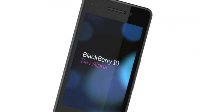 Ponsel BlackBerry 10 Alpha