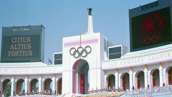 Pembukaan Olimpiade Los Angeles 1984