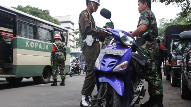 Razia Gabungan TNI-Polri