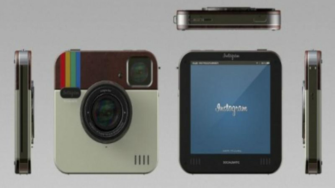 Kamera Instagram yang diberi nama Instagram Socialmatic.