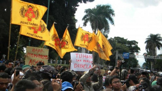 Aksi Gerakan Rakyat Yogyakarta Anti kekerasan (Gerayak)