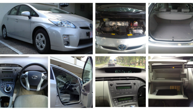 Interior Toyota Prius gerenasi ketiga