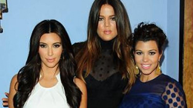 Kim, Khloe dan Kourtney Kardashian