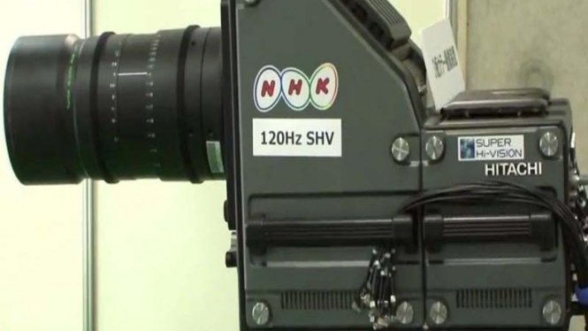 Kamera Video Super Hi-Vision NHK 