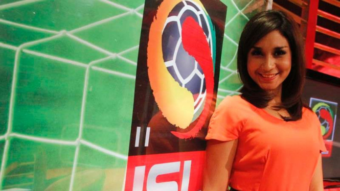 Sabrina Luiss, Presenter Indonesia Super League (ISL)