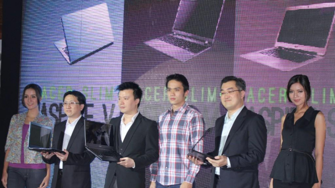 Acer luncurkan tiga produk SlimAspire. 