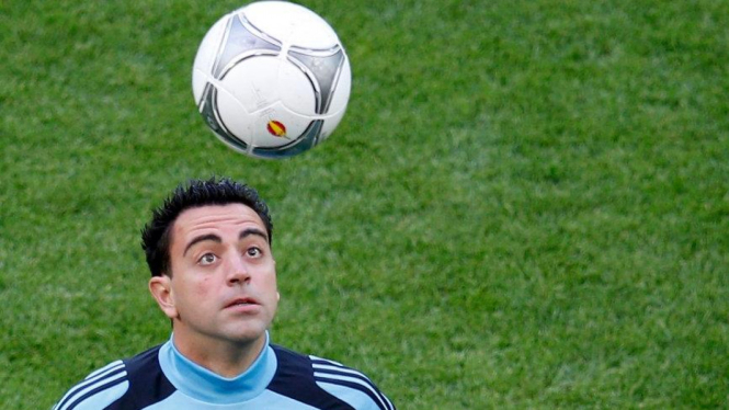 Gelandang timnas Spanyol, Xavi Hernandez