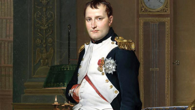 Lukisan Napoleon Bonaparte karya Jacques-Louis David (1812)