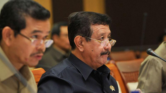 Jaksa Agung Basrief Arief Rapat Kerja Dengan DPR
