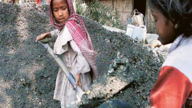 Pekerja anak di Kota Kolkata India