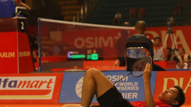 Simon Santoso Ke Perempatfinal DJarum Indo Open 2012