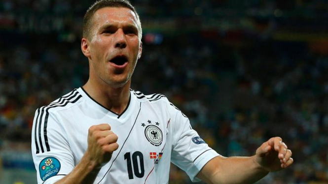 Bintang Timnas Jerman, Lukas Podolski.