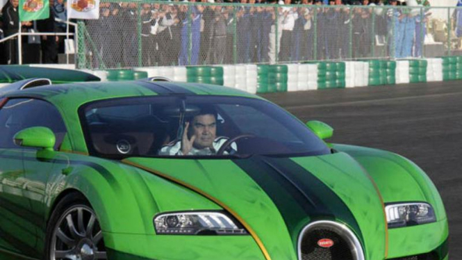 Bugatti Veyron milik Presiden Turkmenistan, Gurbanguli Berdymukhamedov