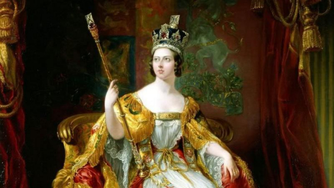 Lukisan Ratu Victoria oleh George Hayter
