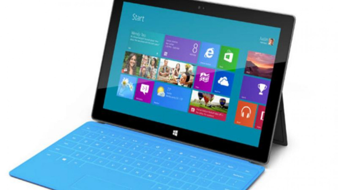 Surface tablet dari Microsoft