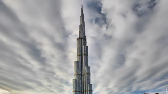 Burj Khalifa, gedung tertinggi di dunia