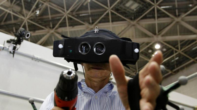 Pameran teknologi 3D di Jepang