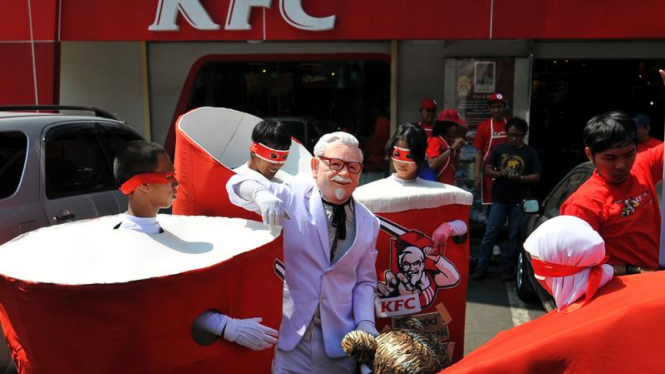 Aksi Greenpeace di KFC