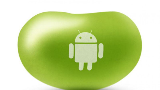 Logo Android Jelly Bean.