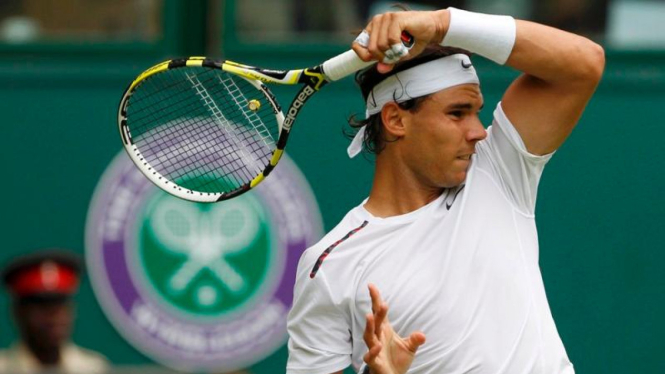 Rafael Nadal di Wimbledon