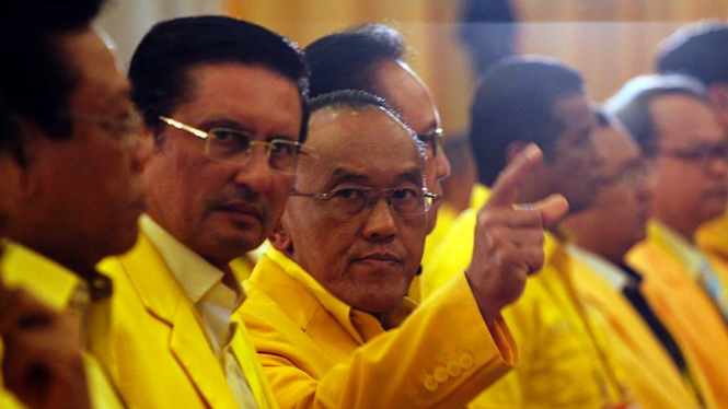 Aburizal Bakrie di Pembukaan Rapimnas III Partai Golkar