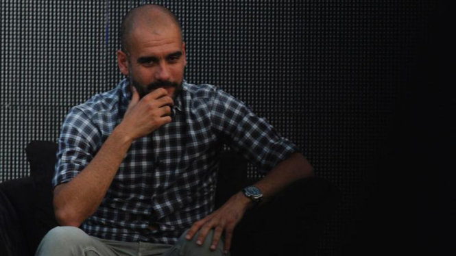 Josep 'Pep' Guardiola Sapa Jakarta