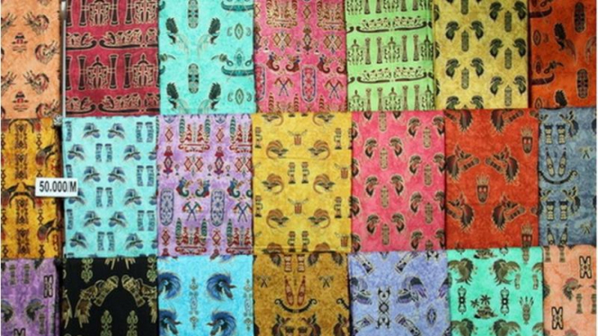 Motif batik dari Papua