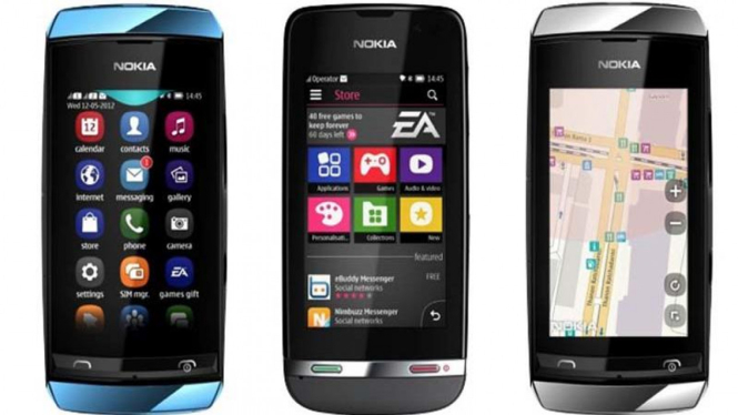 Nokia Asha 306, Nokia Asha 311, dan Nokia Asha 305