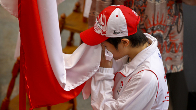 Pengukuhan Kontingen Indonesia Ke Olimpiade London 2012