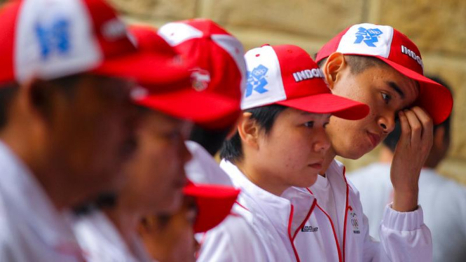 Pengukuhan Kontingen Indonesia Ke Olimpiade London 2012