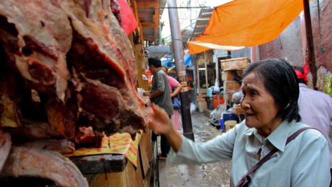 Ilustrasi/harga daging.