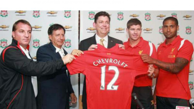 Chevrolet kerjasama dengan Liverpool