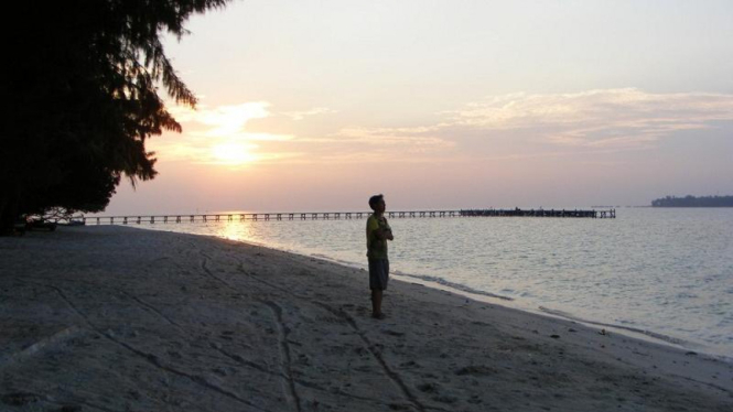 Sunset di Kepulauan Seribu