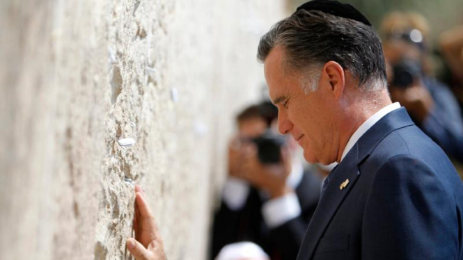 Mitt Romney di Yerusalem