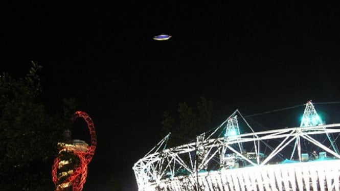 Benda yang diduga UFO Olimpiade
