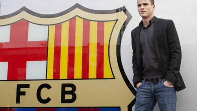 Pemain Barcelona, Ibrahim Afellay.