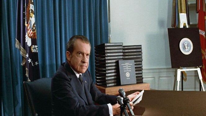 Presiden AS, Richard Nixon.