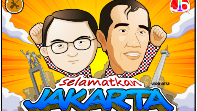 Game "Selamatkan Jakarta"