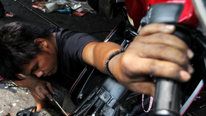 Reparasi Sepeda Motor Menjelang Lebaran