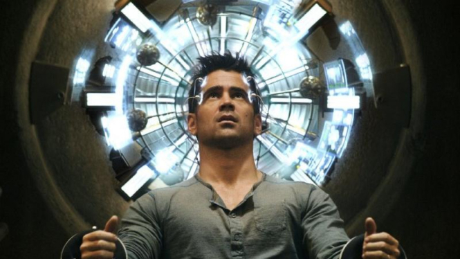 salah satu adegan di film Total Recall 