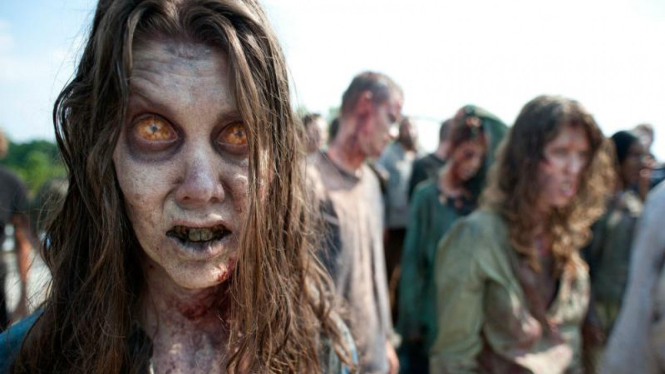 Salah satu adegan dalam serial TV The Walking Dead