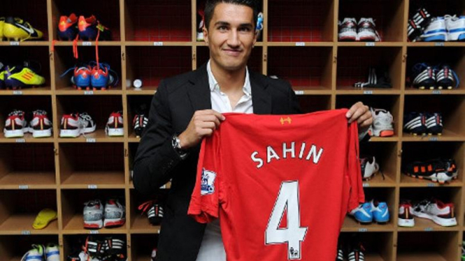 Pemain Liverpool, Nuri Sahin.