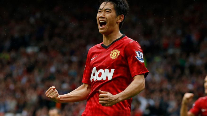 Pemain Manchester United, Shinji Kagawa.