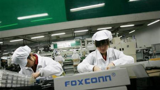Pabrik Foxconn di Provinsi Guangdong China