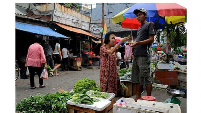 Pasar Tradisional Kembali Beraktivitas