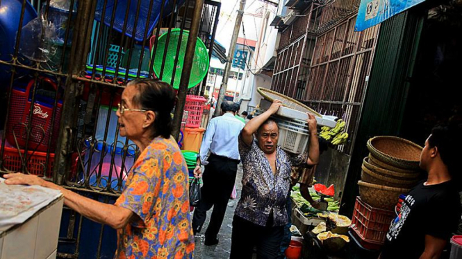 Pasar Tradisional Kembali Beraktivitas