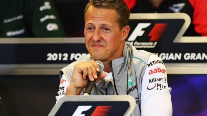 Juara dunia 7 kali Formula One (F1), Michael Schumacher.